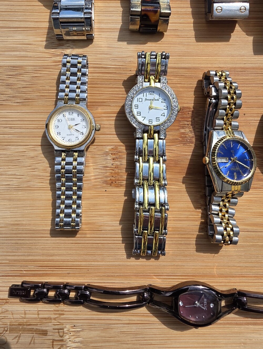 6hr Sale Only 18 Piece Vintage Estate Watch Lot Bundle Wear Repurpose Repair - Picture 5 of 16